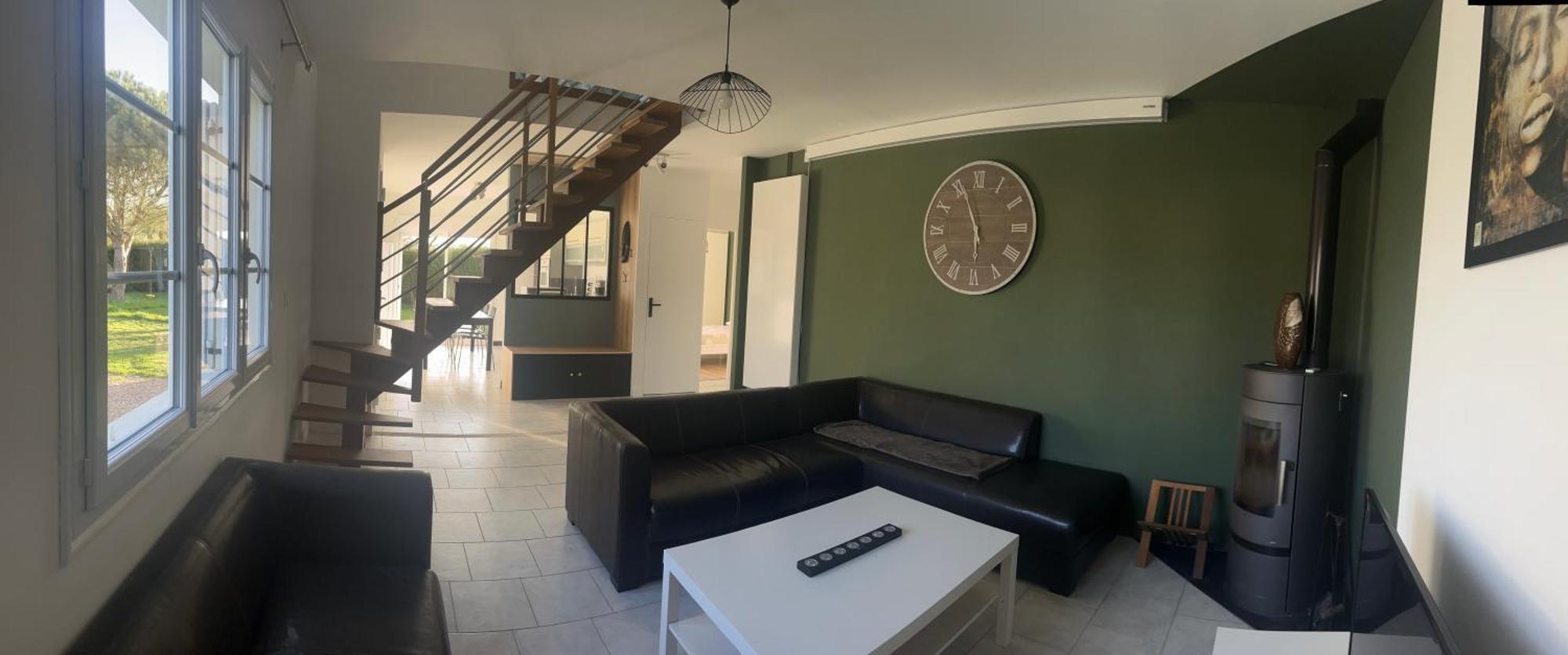 Le Calme Et L'Air Marin Villa Gonneville-en-Auge Exteriör bild